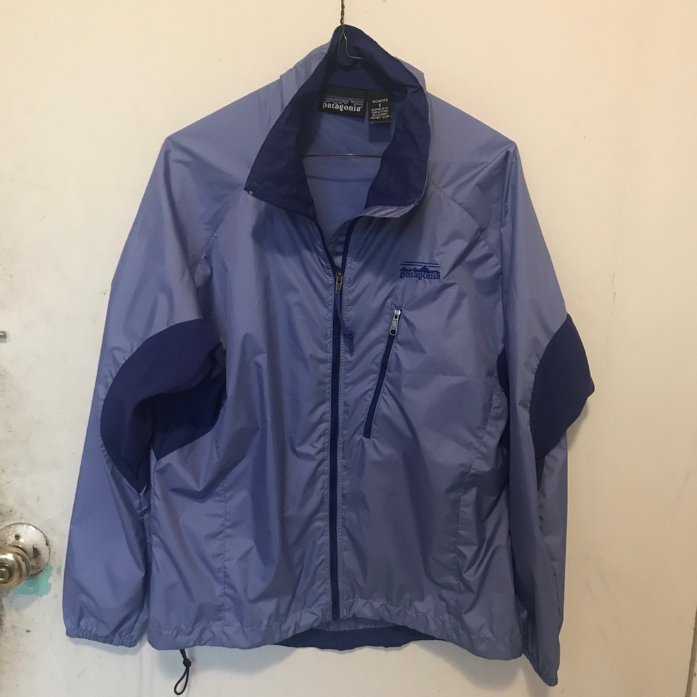 Patagonia wind breaker jacket